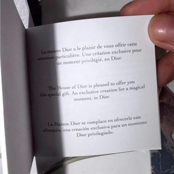 Dior beauty Gift w/purchase , novelty silver star - Picture 6 of 8